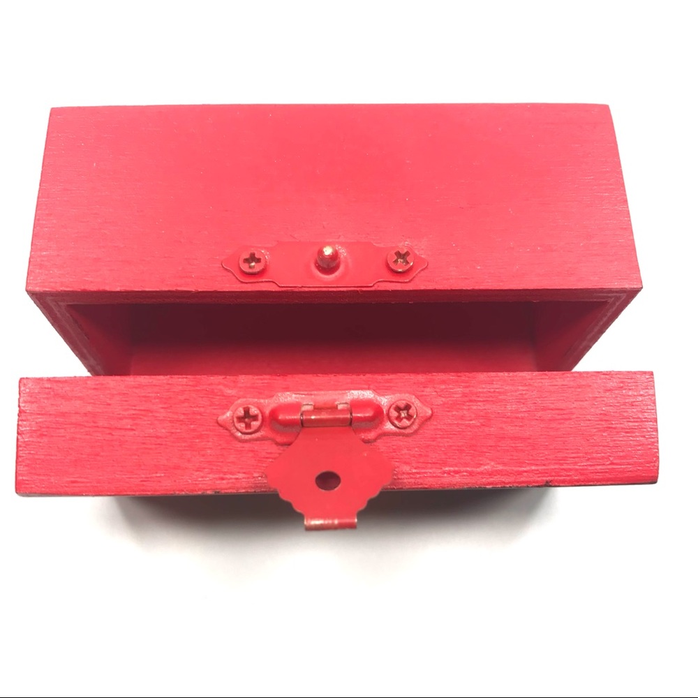 Al Capone Scarface Gangster inspired distressed graffiti Rocker Box Mini 4”x2.5 - Picture 7 of 12